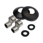 УЦЕНКА Смеситель для душа ZEIN Z3844, однорычажный, душевой набор, лейка 5 режимов, черный - Фото 5