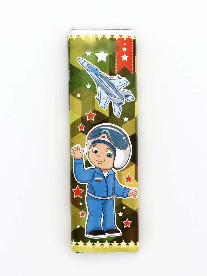 Шоколадка «23 февраля» 25 г