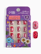 Детские накладные ногти Love Red, 12 шт. - Фото 4