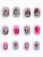 Детские накладные ногти "Рок-н-ролл", 12 шт. - Фото 5