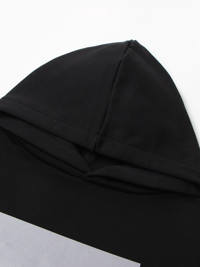 Джемпер (толстовка) мужская MINAKU: Be good, цвет черный, р-р 44