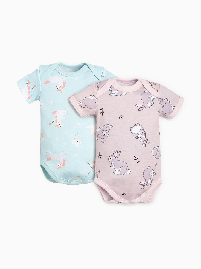 Боди детское «Крошка Я», 2 шт., рост 74-80 см - Фото 1