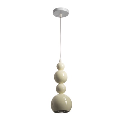 Светильник «Бриз» Е27 40 Вт бежевый 12×12×35 см