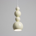 Светильник «Бриз» Е27 40 Вт бежевый 12×12×35 см - фото 32165554