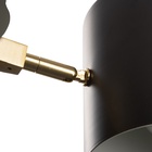 Бра «Азурит» 2хЕ27 40 Вт черный 11×12×36 см - фото 4726277