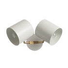 Бра «Азурит» 2хЕ27 40 Вт белый 11×12×36 см - фото 4726283