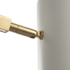 Бра «Азурит» 2хЕ27 40 Вт белый 11×12×36 см - фото 4726288