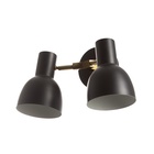 Бра «Виталия» 2хЕ27 40 Вт черный 18×12×38 см - Фото 4