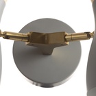 Бра «Марокко» 2хЕ27 40 Вт серый 25×15×38 см - Фото 7