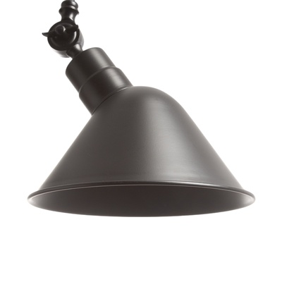 Бра «Крокус» Е27 40 Вт черный 20×29×23 см