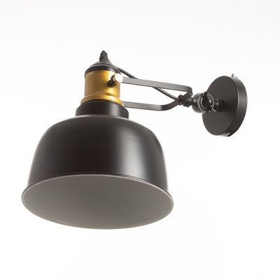 Бра «Либра» Е27 40 Вт черный 22×22×36 см