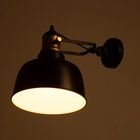 Бра «Либра» Е27 40 Вт черный 22×22×36 см - Фото 3