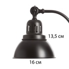 Бра «Синара» Е27 40 Вт черный 15×27.5×22 см - Фото 6