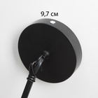 Бра "Аврора" Е27 40Вт черный 15х20х22см 10340905