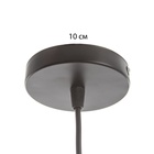 Светильник «Овер» Е27 40 Вт черный 18×18×10-165 см - фото 31426462