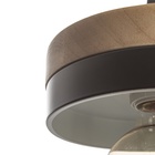 Светильник «Овер» Е27 40 Вт черный 18×18×10-165 см - фото 31426464