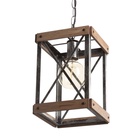 Светильник «Лунго» Е27 40 Вт черный 15×15×20-170 см - фото 31426468