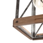 Светильник «Лунго» Е27 40 Вт черный 15×15×20-170 см - фото 31426474