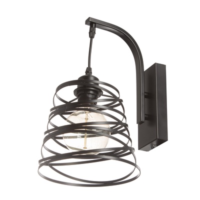 Бра «Каонти» Е27 40 Вт черный 15×15×35 см