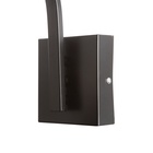 Бра «Грегори» Е27 40 Вт черный 18×18×35 см - Фото 4