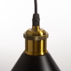 Бра «Грегори» Е27 40 Вт черный 18×18×35 см - Фото 7