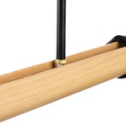 Люстра "Арландо" 3хЕ27 40Вт черный 60х20х20-200см 10340916