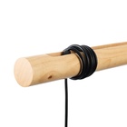 Люстра "Арландо" 3хЕ27 40Вт черный 60х20х20-200см 10340916