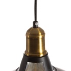 Бра с переключателем на проводе"Винтаж" Е27 40Вт черный 27х27х15см 10340917 Бра с переключателем на проводе"Винтаж" Е27 40Вт черный 27х27х15см 10340917