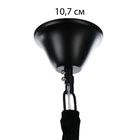 Люстра BayerLux «Венеция», 8хЕ14, 40 Вт, черно-золотой, 87×87×97 см - фото 31526092