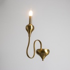 Бра "Бергамо" 1хЕ14 40Вт бронза 23х14х37 см 10352943 - фото 12949529 Бра "Бергамо" 1хЕ14 40Вт бронза 23х14х37 см 10352943 - фото 12949529