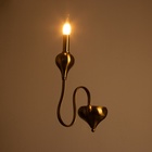 Бра "Бергамо" 1хЕ14 40Вт бронза 23х14х37 см 10352943 - фото 12949530 Бра "Бергамо" 1хЕ14 40Вт бронза 23х14х37 см 10352943 - фото 12949530