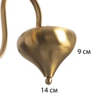 Бра "Бергамо" 1хЕ14 40Вт бронза 23х14х37 см 10352943 - фото 12949531 Бра "Бергамо" 1хЕ14 40Вт бронза 23х14х37 см 10352943 - фото 12949531