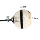 Люстра "Ремес" 5хЕ27 40Вт черно-хромовый 70х70х28 см 10385893 Люстра "Ремес" 5хЕ27 40Вт черно-хромовый 70х70х28 см 10385893