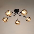 Люстра "Ремес" 5хЕ27 40Вт черно-хромовый 70х70х28 см 10385893 Люстра "Ремес" 5хЕ27 40Вт черно-хромовый 70х70х28 см 10385893