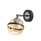 Бра «Ремес» 1хЕ27 40 Вт черно-хромовый 24×13×18 см - Фото 1