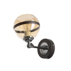 Бра «Ремес» 1хЕ27 40 Вт черно-хромовый 24×13×18 см - Фото 4