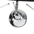 Люстра "Редо" 3хЕ27 40Вт черно-хромовый 45х45х28 см 10385896 Люстра "Редо" 3хЕ27 40Вт черно-хромовый 45х45х28 см 10385896