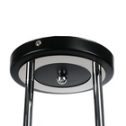 Люстра "Редо" 3хЕ27 40Вт черно-хромовый 45х45х28 см 10385896 Люстра "Редо" 3хЕ27 40Вт черно-хромовый 45х45х28 см 10385896