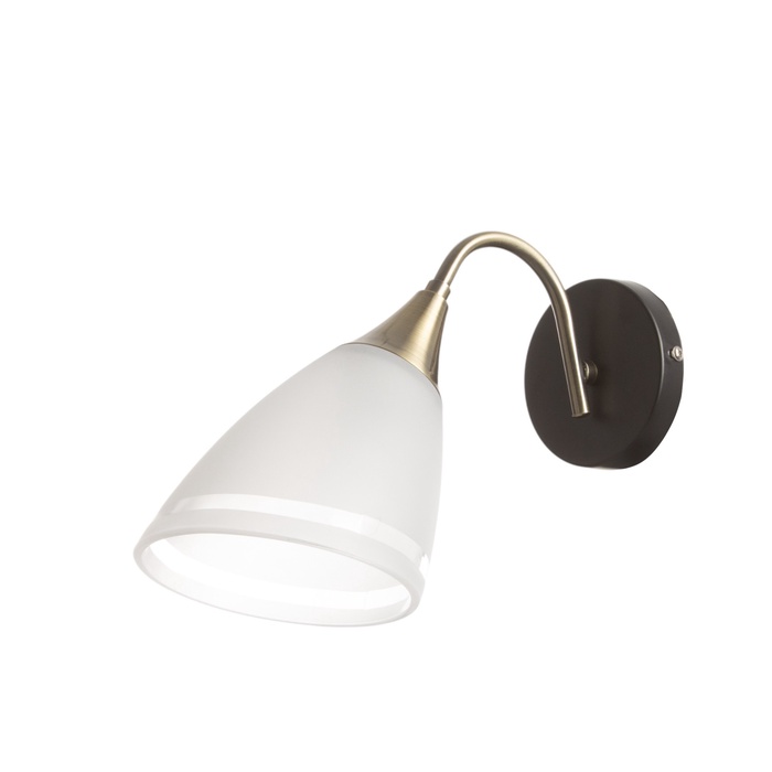 Бра «Сандра» 1хЕ27 40 Вт черно-бронзовый 30×14×25 см - Фото 1