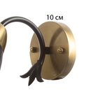 Бра «Дассе» 1хЕ27 40 Вт черно-бронзовый 24×13×14 см - Фото 4