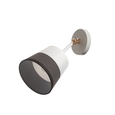 Бра «Селена» Е27 40 Вт бело-золотой 14×14×11 см