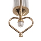 Люстра с ПДУ "Ламур" 5хLED 50Вт 3000-6000К золото 55,5х55,5х80 см 10385919