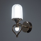 Бра "Ламур" LED 10Вт 3000-6000К золото 13х19х30 см - фото 31559048