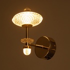 Бра "Аделард" LED 10Вт 3000-6000К золото 19х13х22 см 10385924