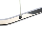 Светильник с ПДУ "Мила" LED 80Вт 3000-6000К  хром 124х27х35-135 см 10385928