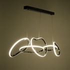 Светильник с ПДУ "Мила" LED 80Вт 3000-6000К  хром 124х27х35-135 см 10385928