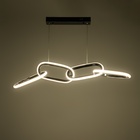 Светильник с ПДУ "Меган" 4хLED 45Вт 3000-6000К черный хром 89х18х23-123 см 10385929 Светильник с ПДУ "Меган" 4хLED 45Вт 3000-6000К черный хром 89х18х23-123 см 10385929