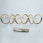 Светильник с ПДУ «Джаспер» LED 80 Вт 3000-6000К золото 105×25×24.5-124 см - фото 4732877