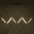 Светильник с ПДУ «Джаспер» LED 80 Вт 3000-6000К золото 105×25×24.5-124 см - фото 4732869