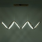 Светильник с ПДУ «Джаспер» LED 80 Вт 3000-6000К золото 105×25×24.5-124 см - фото 4732871